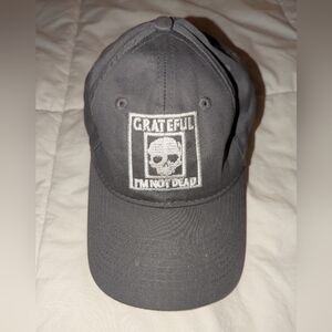 Grateful Skull Design Gray Cap